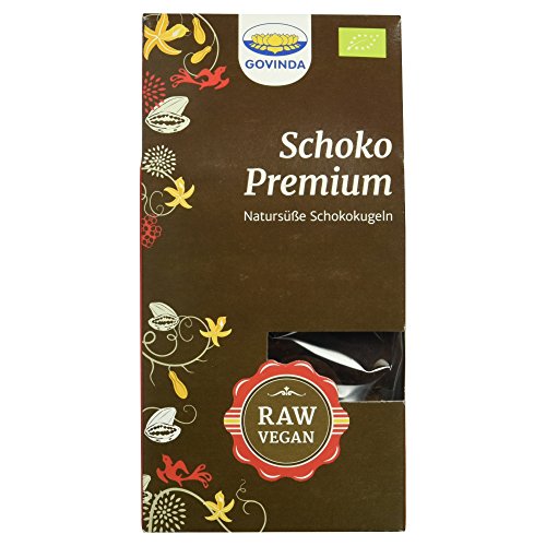 Govinda Schoko-Premium-Kugeln (1 x 120 g Karton) - Bio von Govinda