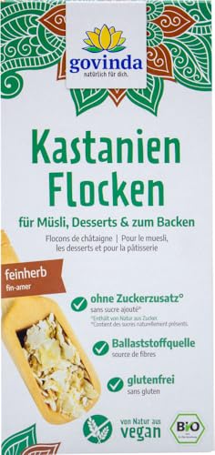 Kastanienflocken 12 x 200 gr von Govinda