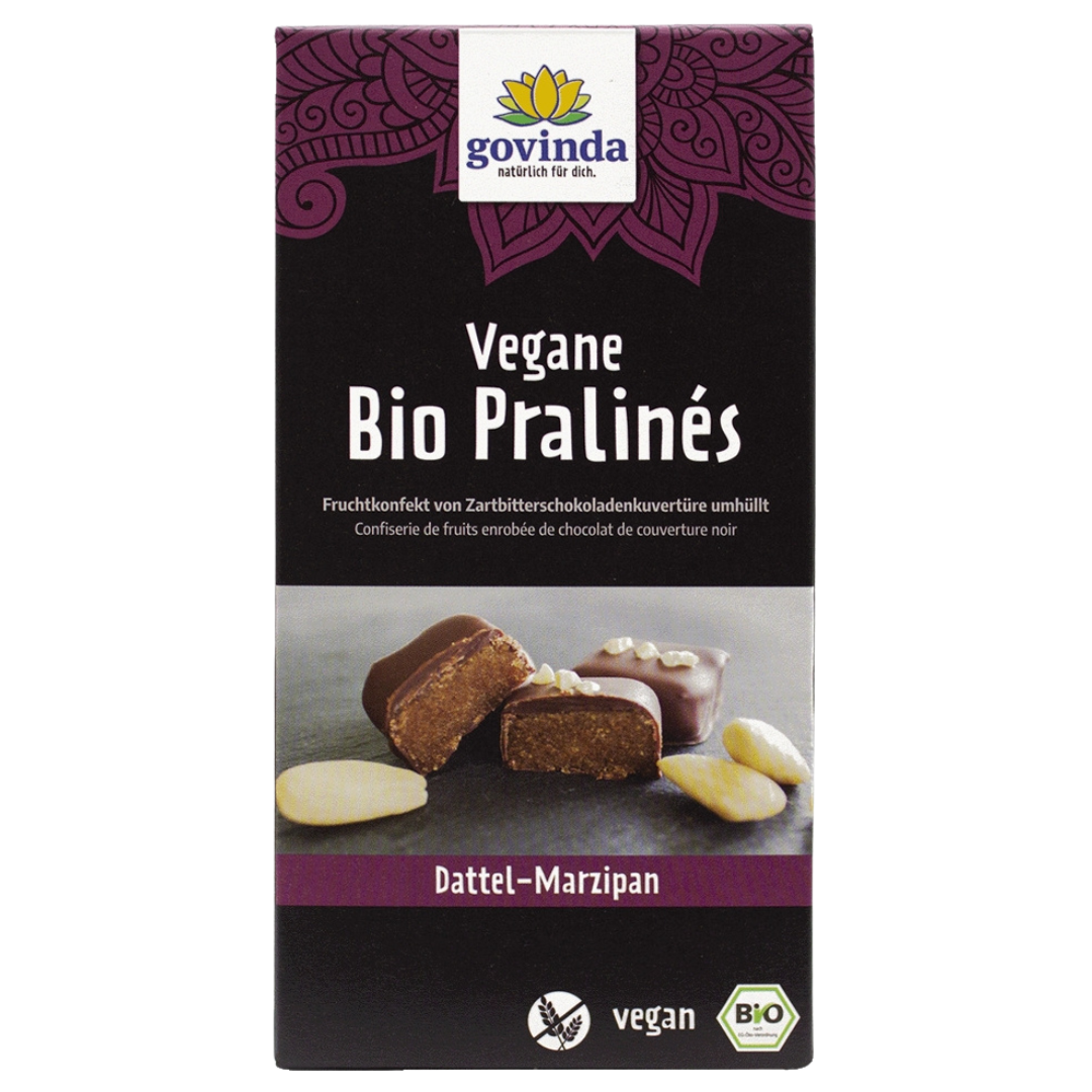 Vegane Praliné Dattel-Marzipan von Govinda