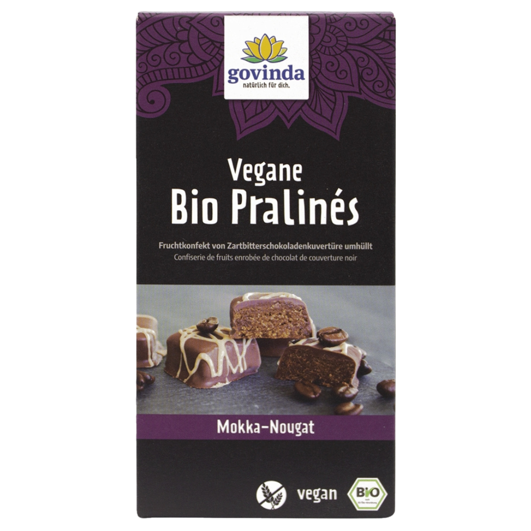 Vegane Praliné Mokka-Nougat von Govinda