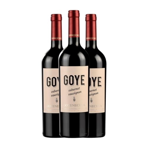 Goyenechea Cabernet Sauvignon San Rafael 75 cl Rotwein (Karton mit 3 Flaschen von 75 cl) von Goyenechea