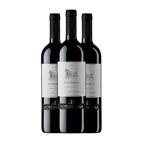 Goyenechea Centenario Cabernet Sauvignon San Rafael 75 cl Rotwein (Karton mit 3 Flaschen von 75 cl) von Goyenechea