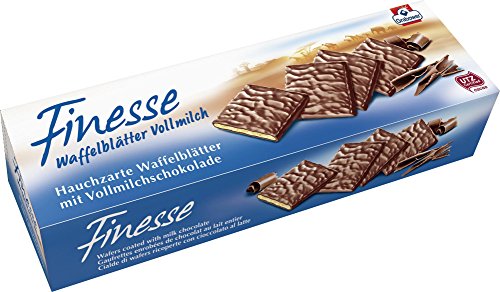 Finesse Waffelblätter Vollmilch, 1 x 100 g von Grabower