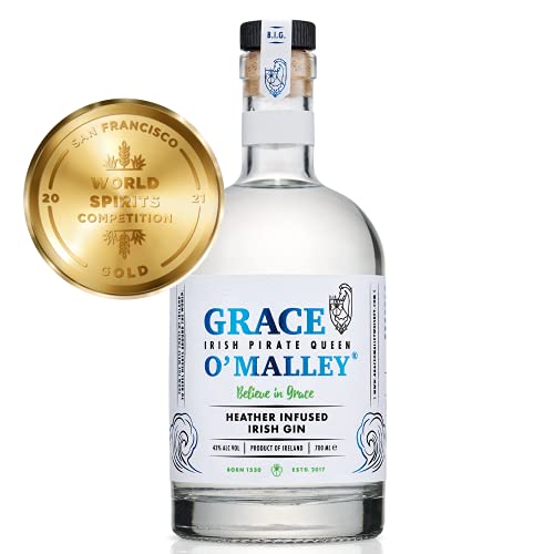 Grace O'Malley Heather Infused Irish Gin (1 x 0,7 L) von Grace O'Malley