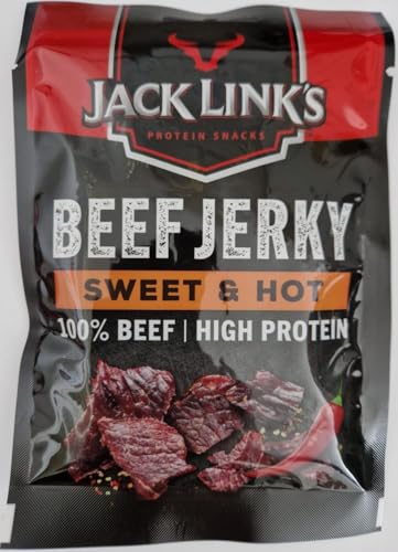 Jack Links Trockenfleisch - Sweet & Hot - Jack Link´s Beef Jerky 60 g von Graf von Leuchtenberg