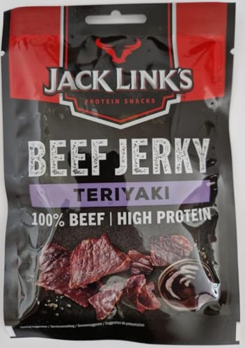 Jack Links Teriyaki Trockenfleisch - Jack Link´s Beef Jerky 60 g von Graf von Leuchtenberg