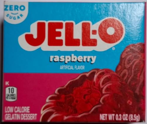 Jell-O Sugarfree Raspberry Gelatin Dessert - 8,5g von Graf von Leuchtenberg