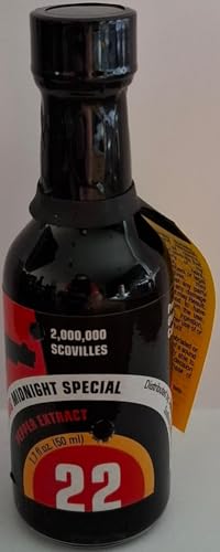 Mad Dog 22er Midnight Special - 2000000 Scoville Hot Sauce - 50 ml von Graf von Leuchtenberg