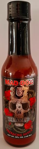 Mad Dog 357 Reaper Sriracha - 100000 Scoville Hot Sauce - 148 ml von Graf von Leuchtenberg