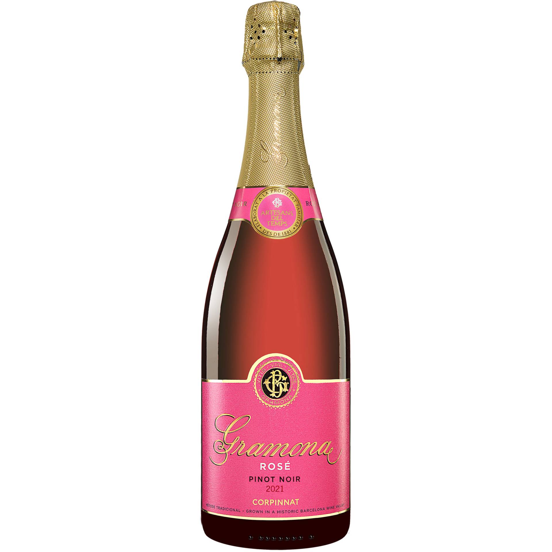 Gramona Rosé Pinot Noir 2021  0.75L 12% Vol. Trocken aus Spanien von Gramona