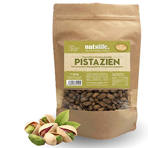 600g Pistazien aus Gaziantep, fein geröstet & gesalzen, Premium Qualität von Granar