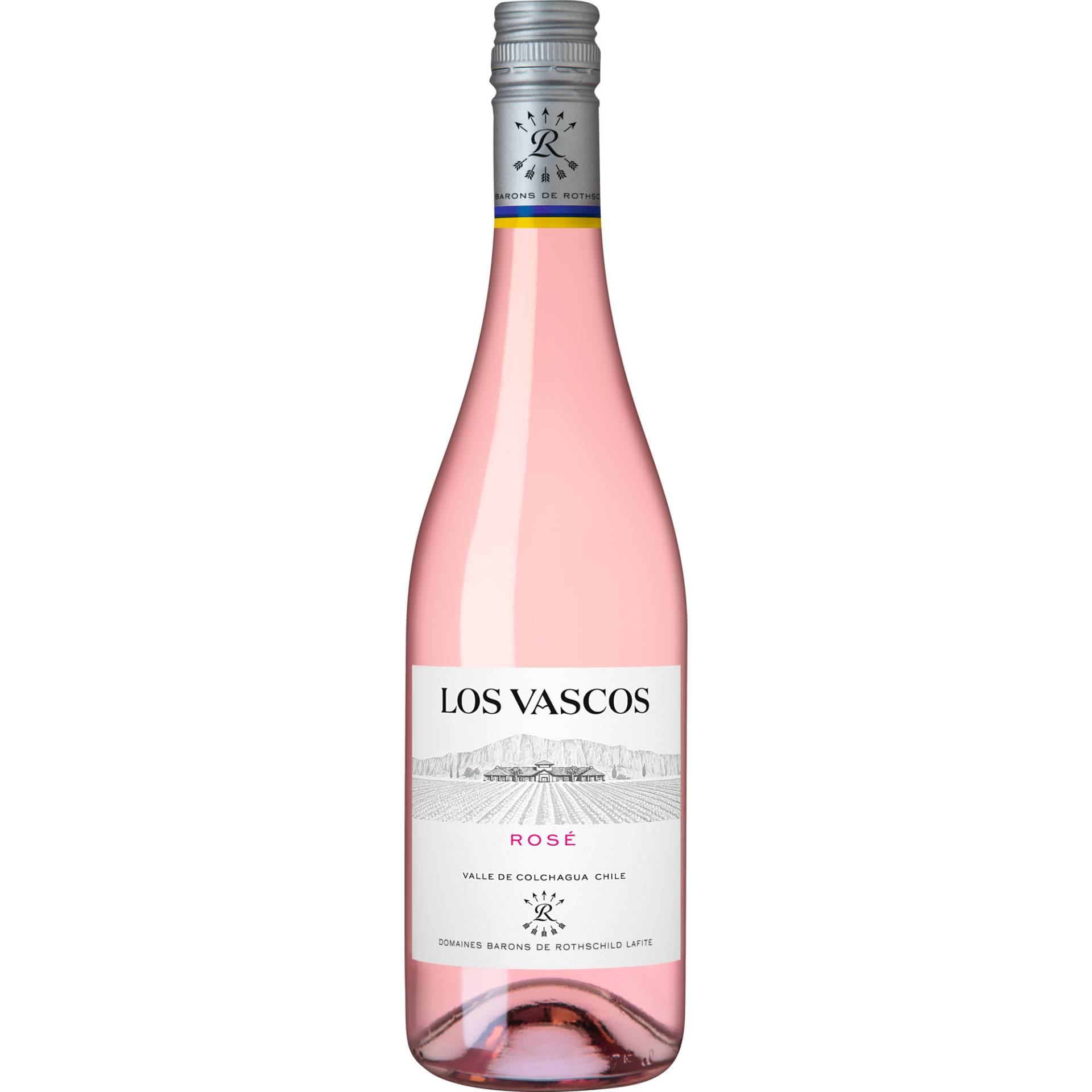 Los Vascos Rosé, Valle de Colchagua, Valle Central, 2023, Roséwein von Grand Cru Select Distributionsgesellschaft m.b.H., Königswinterer Str. 552, D-53227 Bonn