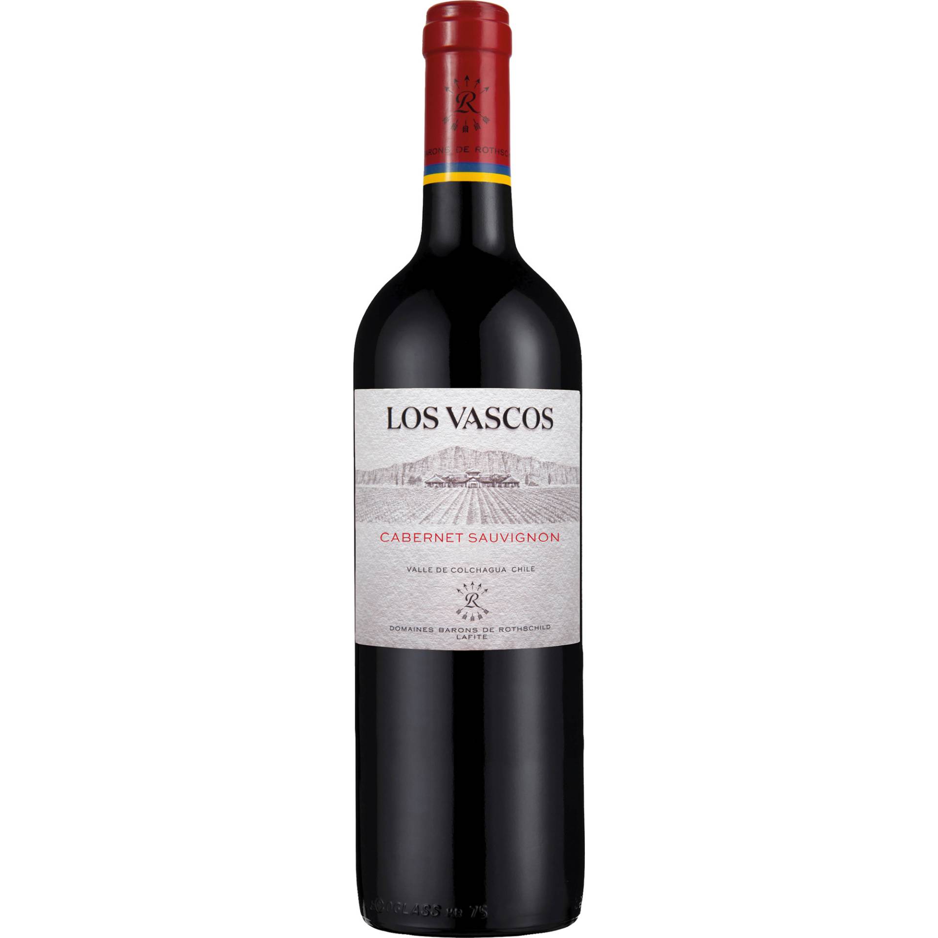 Los Vascos Cabernet Sauvignon, Valle de Colchagua, Valle Central, 2022, Rotwein von Grand Cru Select Distributionsgesellschaft mbH,53227,Bonn,Deutschland