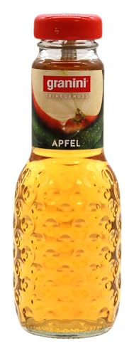 24 Flaschen a 200ml Granini Apfelsaft klar in MEHRWEG Pfand Flaschen Apfel Trinkgenuss von Granini