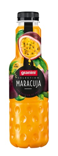 granini Selection Maracuja (1 x 0,75l), 20% Frucht, Maracuja Fruchtsaftgetränk, vegan, exotischer Fruchtgenuss, laktosefrei, ideal zum Mixen, mit Pfand von Granini