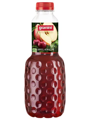 granini Trinkgenuss Apfel-Kirsche (1 x 1l), 51% Saft, Apfelsaft, Kirschsaft, vegan, natürlich, mit Pfand von Granini