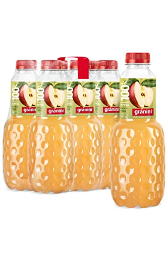 granini Trinkgenuss Apfel naturtrüb (6 x 1l), 100% Frucht, Apfelsaft, vegan, natürlich, mit Pfand von Granini