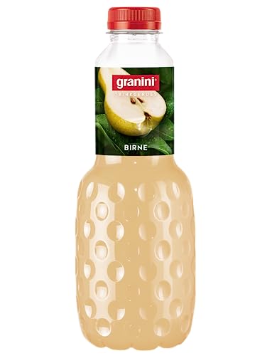 granini Trinkgenuss Birne (1 x 1l), 49% Frucht, Birnen Fruchtsaftgetränk, vegan, natürlich, mit Pfand von Granini