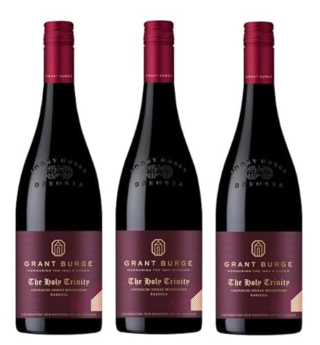 3x 0,75l - 2019er - Grant Burge - The Holy Trinity - Barossa W.O. - Australien - Rotwein trocken von Grant Burge