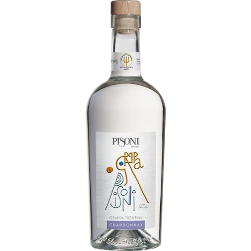 Grappa Chardonnay Pisoni Italien (1 x 0,7 Ltr) (Teroldego) von Grappa Chardonnay Pisoni