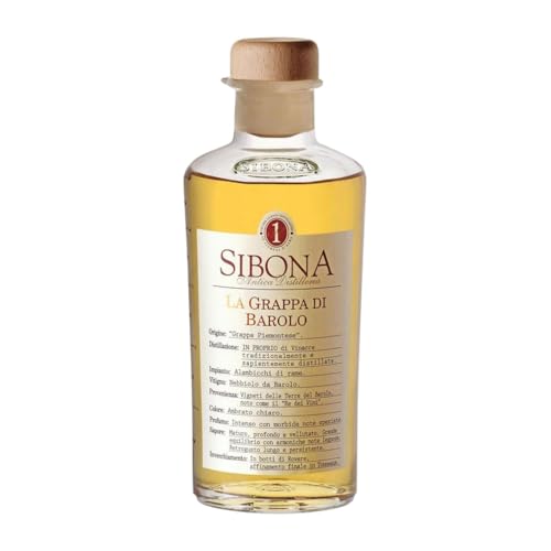 Grappa Sibona Nebbiolo Barolo Spezielle Flasche 1,5 L von Grappa Sibona