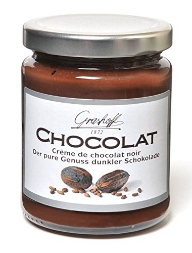 Crème aus dunkler Schokolade. 250g. Grashoff. 6 Stk. von Grashoff