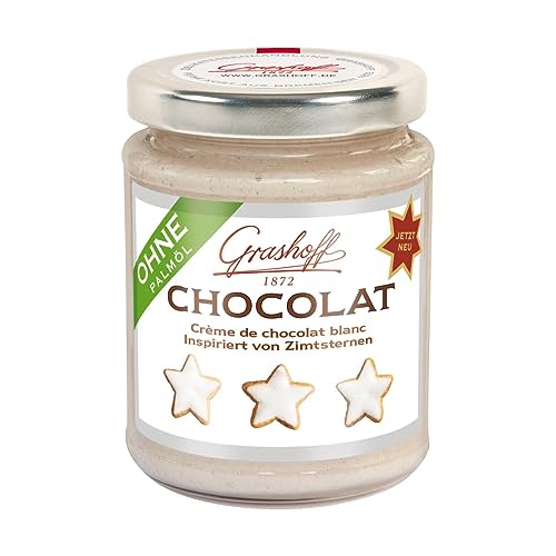 Crème de chocolat blanc inspiriert von Zimtsternen von Grashoff