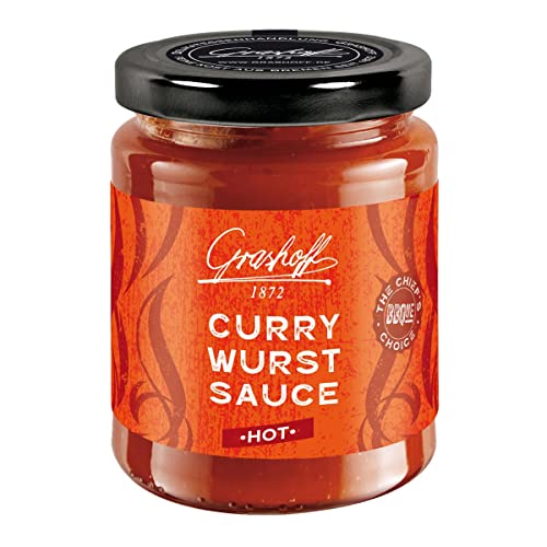 Grashoff Currywurstsauce - Hot | Grillwurst Topping | 200 ml von Grashoff