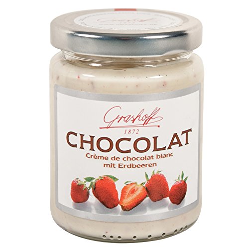Weisse Chocolat mit Erdbeeren 250 gr. - Grashoff 1872 von Grashoff