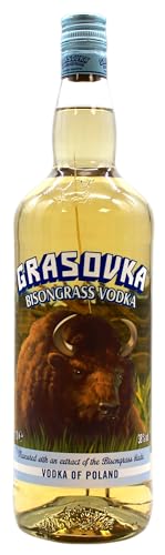 Grasovka Bisongrass Vodka 38% vol., 6er Pack (6 x 1 l) von Grasovka