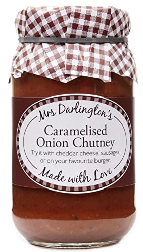 Mrs Darlington's Karamellisierte Zwiebel-Chutney, 312 g von Great British Confectionery Company