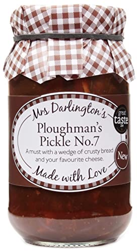 Mrs Darlington's Ploughman's Pickle Nr. 7, 300 g von Great British Confectionery Company