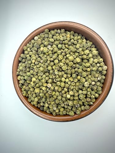 Ganze grüne Pfefferkörner, grüner Pfeffer, 20 g, 1,9 kg (200 g) von GreekHerbay