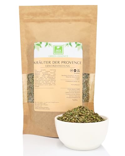 Kräuter der Provence 250g von der Grünen Essenz - Kräutermischung - Gewürzmischung - Kräuter der Provinz Gewürzkräutermischung für Gerichte - Gewürzmix für Pasta und Pizza von Green Essence