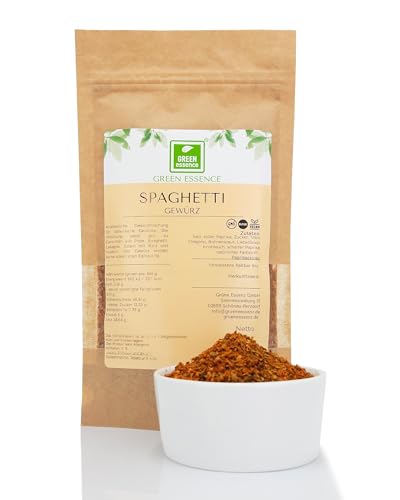 Spaghetti Bolognese Gewürz 250 g von der Grüne Essenz, für italienische Bolognese | Spaghetti Gewürzmischung für Pasta und Lasagne mit Oregano und Knoblauch von Green Essence