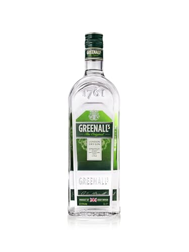 Greenall's I London Dry Gin I Handgefertigt in Englands ältester Gin Destillerie I Komplexer Geschmack I 37,5% Vol. I 1L von Greenall's