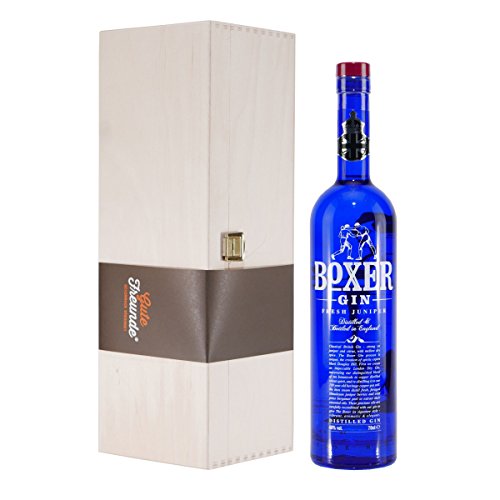 Boxer Gin mit Geschenk-Holzkiste von Greenbox Drinks