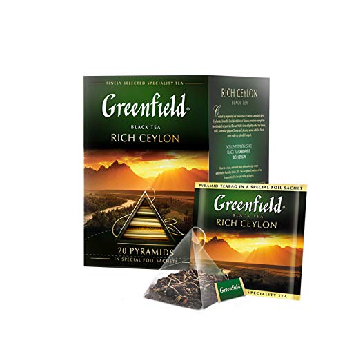 GREENFIELD RICH CEYLON Klassisch Schwarzer Tee 20 beutel, 40g von Greenfield