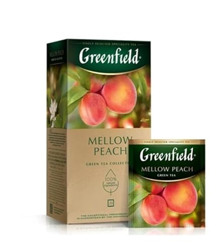 Tee Greenfield herbal MELOW PEACH 25 Teebeutel 37,5g von Greenfield