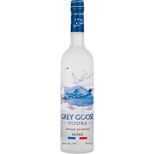 GREY GOOSE Premium-Vodka aus Frankreich, 40% Vol., 70 cl/700 ml, mit 100% französischem Weizen und natürlichem Quellwasser (Packung mit 6) von Grey Goose