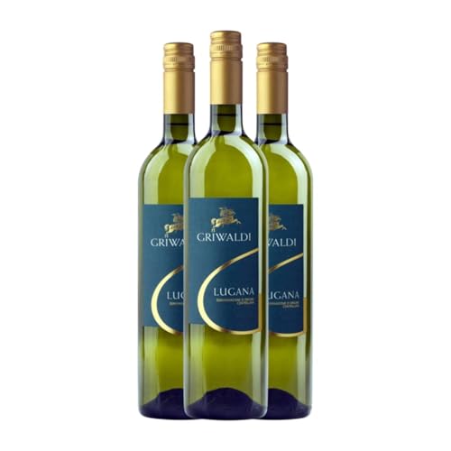 Griwaldi Trebbiano di Lugana Lugana 75 cl Weißwein (Karton mit 3 Flaschen von 75 cl) von Griwaldi