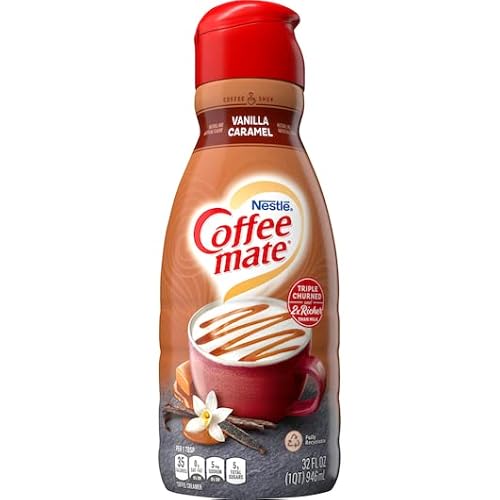 Coffee Mate – Vanilla Caramel Liquid Coffee Creamer – 946 ml von GroceriesRus