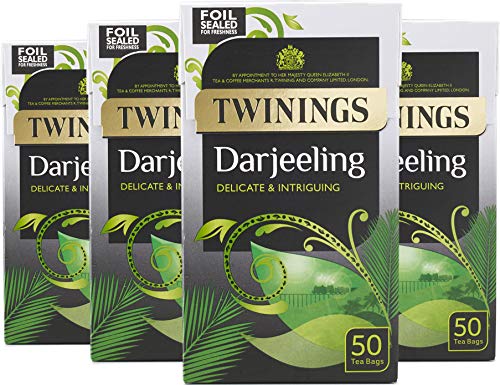 Twinings Darjeeling 50 Teabags (Pack of 4,Total 200 Teabags) von GroceryCentre