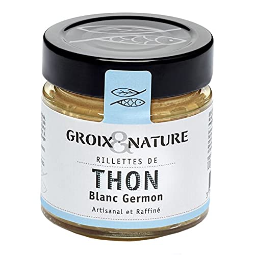 Groix et Nature, Französische Feinkost, Weißes Langflossenthunfisch Rillette, bretonische Art, 100 g von Sattie