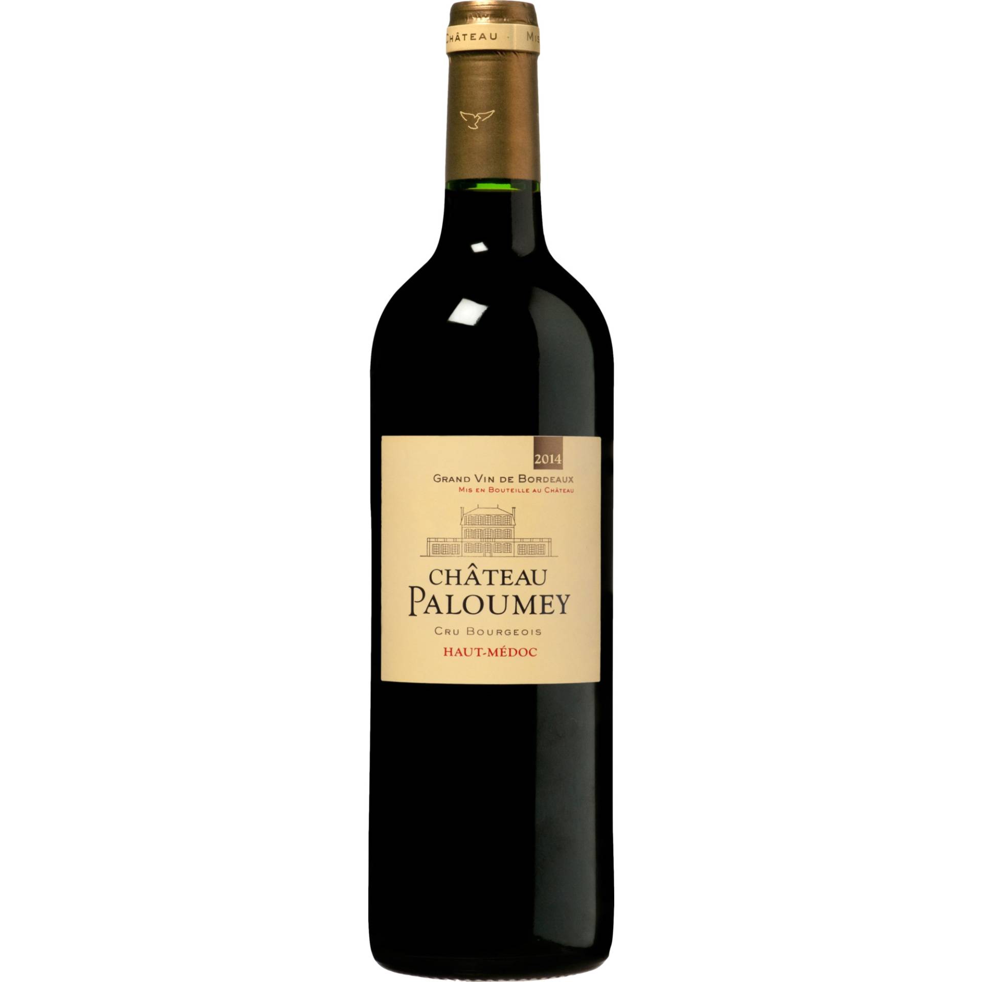 Château Paloumey, Haut-Médoc AOP, Bordeaux, 2014, Rotwein von Groupe Brun Distribution, 59 Quai des Chartrons, 33000 Bordeaux