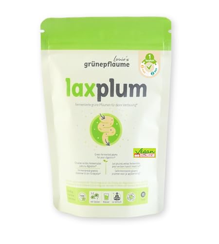 Laxplum. Die fermentierte grüne Pflaume. (weitere Details bei den Produktinformationen). Im Alltag, auf Reisen, beim Fasten. Natürlich, einfach, lecker. (15 Stück) von Louie's grünepflaume