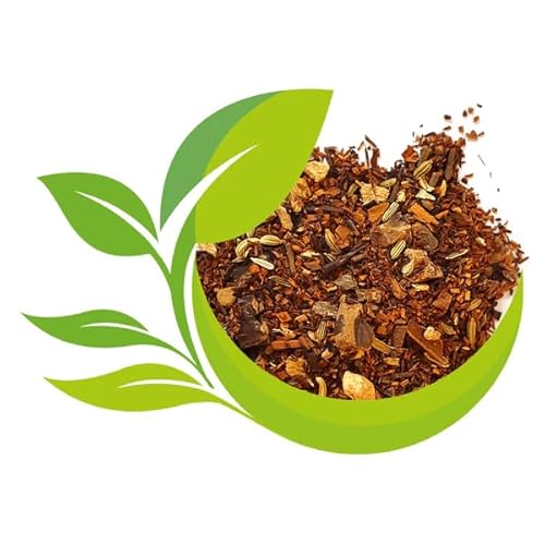 Teehaus Grünfieber - African Chai Tee 100g - Chai Tee aus Rooibos Basis - Honigbusch Zimt Ingwer Kardamom von Grünfieber