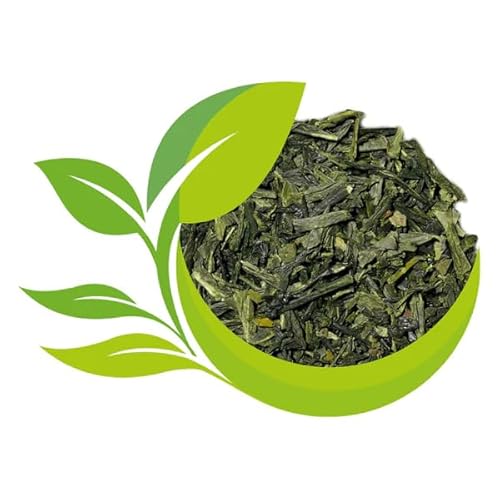 Teehaus Grünfieber - China Sencha Grüntee 100g - Premium Sencha Tee - Hochwertiger Grüner Tee von Grünfieber