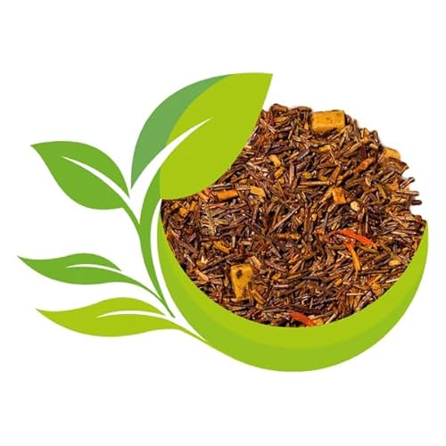 Teehaus Grünfieber - Rooibos Sahne Karamell Brew 100g- Cremiger Rooibos Tee mit Karamellstücken von Grünfieber