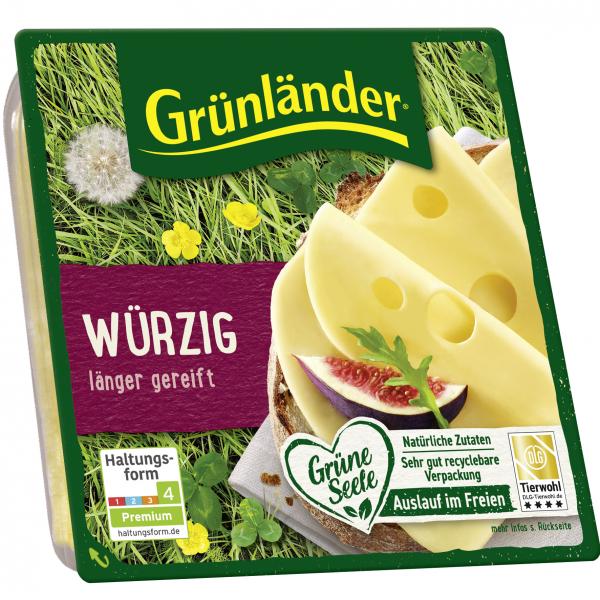 Grünländer Schnittkäse würzig von Grünländer